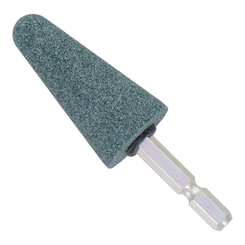 三共コーポレーション 4071311 GC6-24 六角軸軸付砥石 傘型 #80 #010464 1個(ご注文単位1個)【直送品】