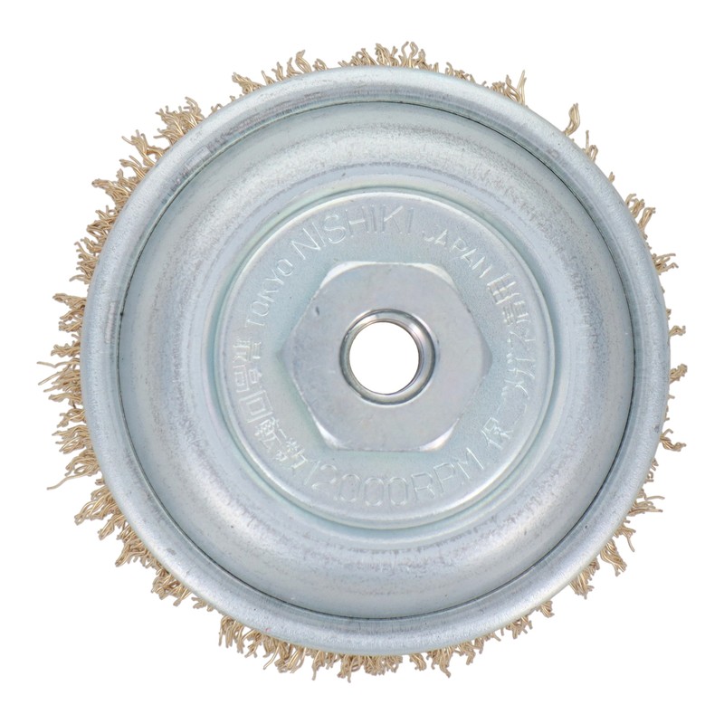 三共コーポレーション 4353499 カップブラシ 鋼線メッキ 75mm KCB-75K#436100 1個（ご注文単位1個）【直送品】