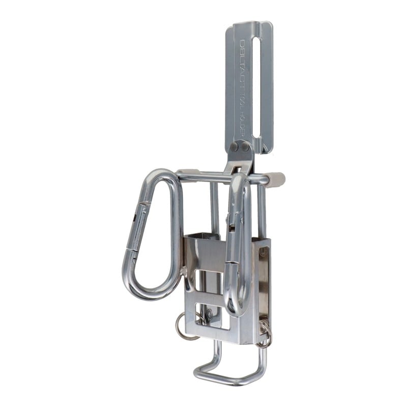 三共コーポレーション 4348982 ミニカッター差し&カラビナ シルバー DT-TMC220 1個（ご注文単位1個）【直送品】