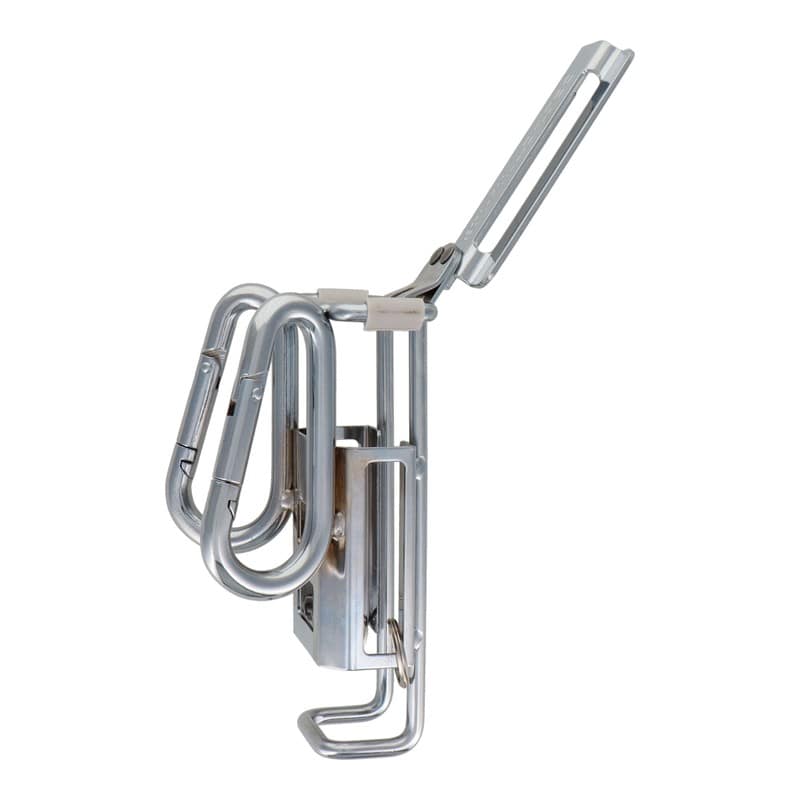 三共コーポレーション 4348982 ミニカッター差し&カラビナ シルバー DT-TMC220 1個（ご注文単位1個）【直送品】