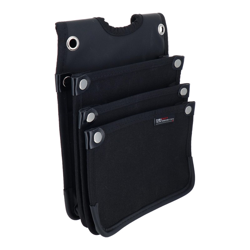 三共コーポレーション 4351947 帆布電工袋 3段 #582411 1個（ご注文単位1個）【直送品】