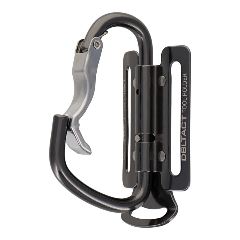 三共コーポレーション 4353353 可動式アルミツールフック湾曲ゲート×爪付きガンメタ DT-ABM-G 1個(ご注文単位1個)【直送品】