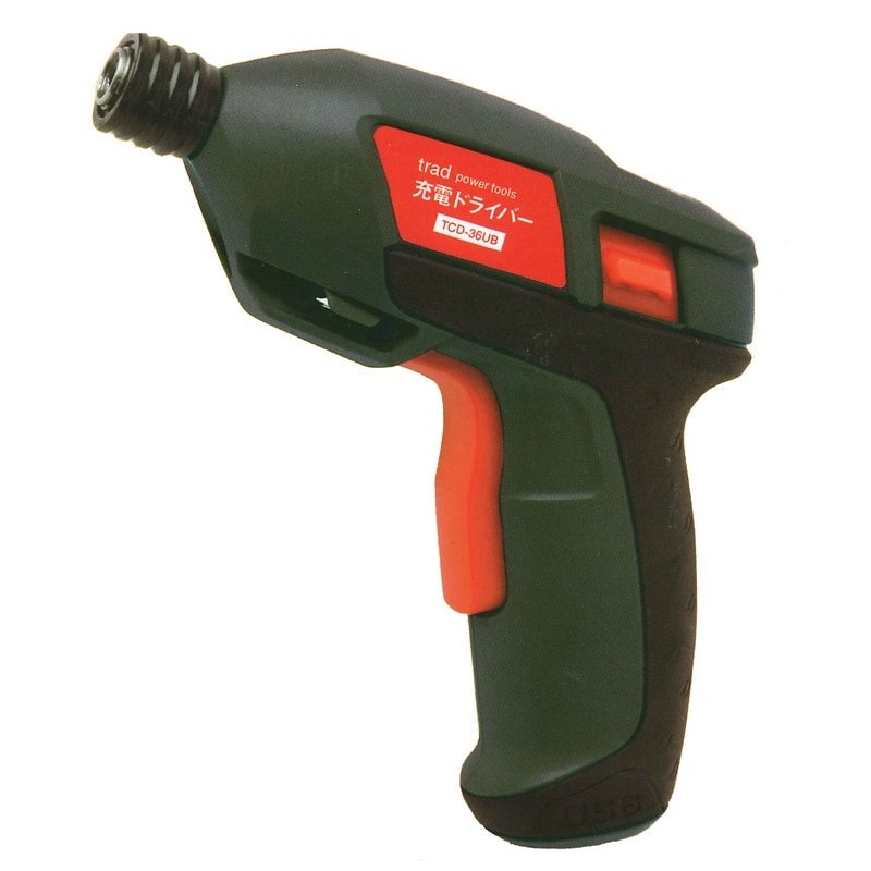 三共コーポレーション 4348930 充電ドライバー ブラック TCD-36UB 1個（ご注文単位1個）【直送品】