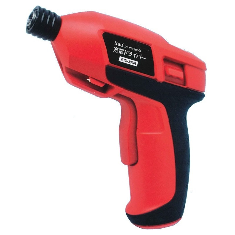 三共コーポレーション 4348931 充電ドライバー レッド TCD-36UR 1個（ご注文単位1個）【直送品】