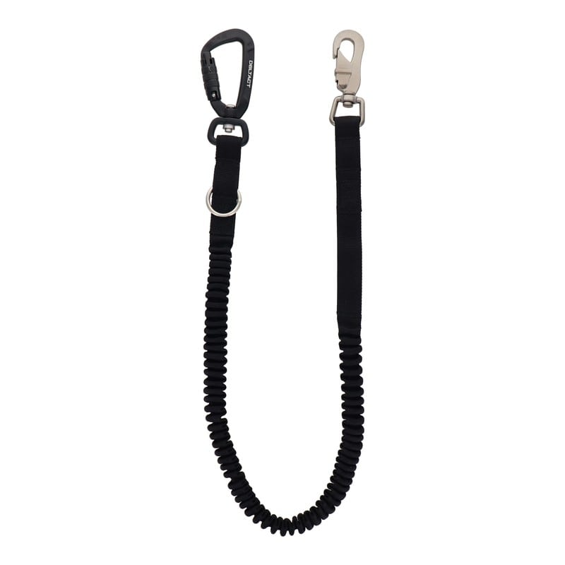 三共コーポレーション 4352824 布製安全コード Wロック×フック ブラック DT-ST-13BK 1個（ご注文単位1個）【直送品】