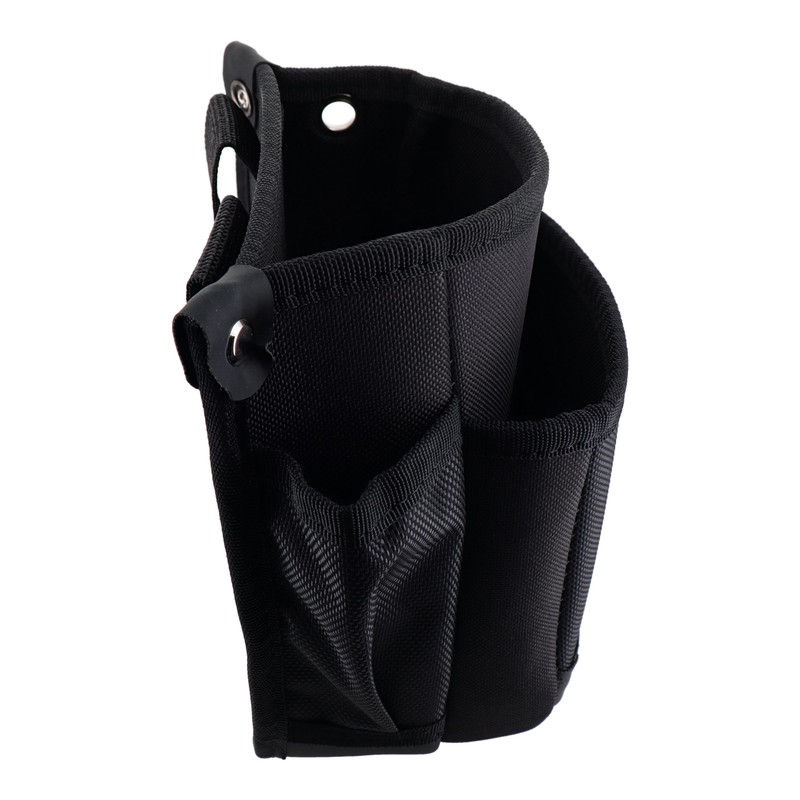 三共コーポレーション 4340040 2段腰袋 ブラック #581807 1個(ご注文単位1個)【直送品】