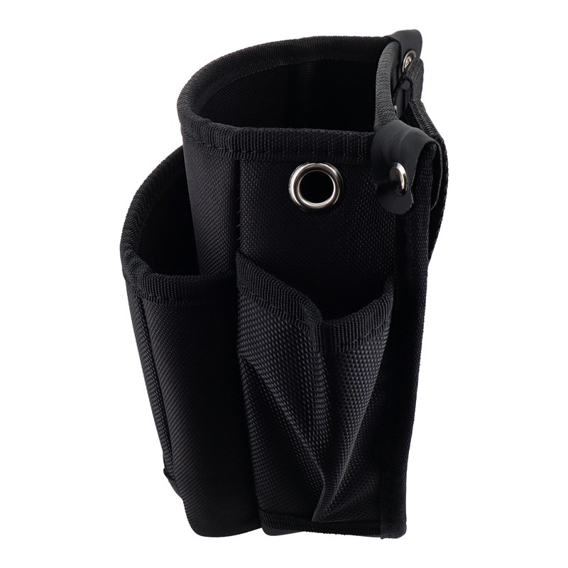 三共コーポレーション 4340040 2段腰袋 ブラック #581807 1個(ご注文単位1個)【直送品】