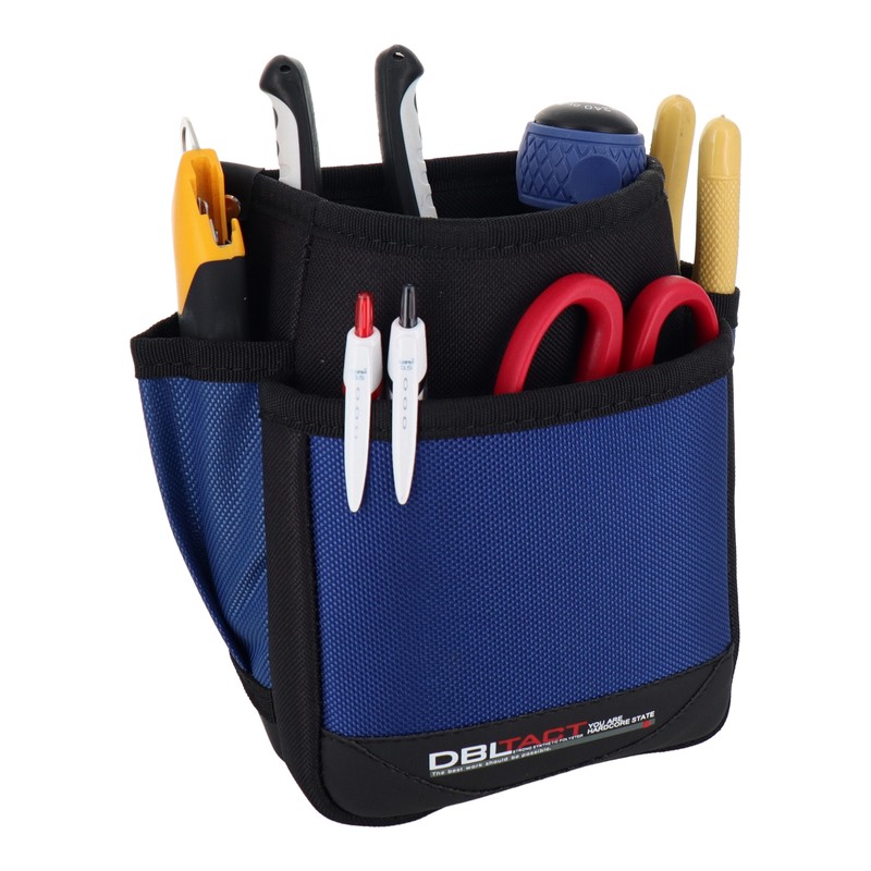 三共コーポレーション 4340041 2段腰袋 ブルー #581808 1個(ご注文単位1個)【直送品】