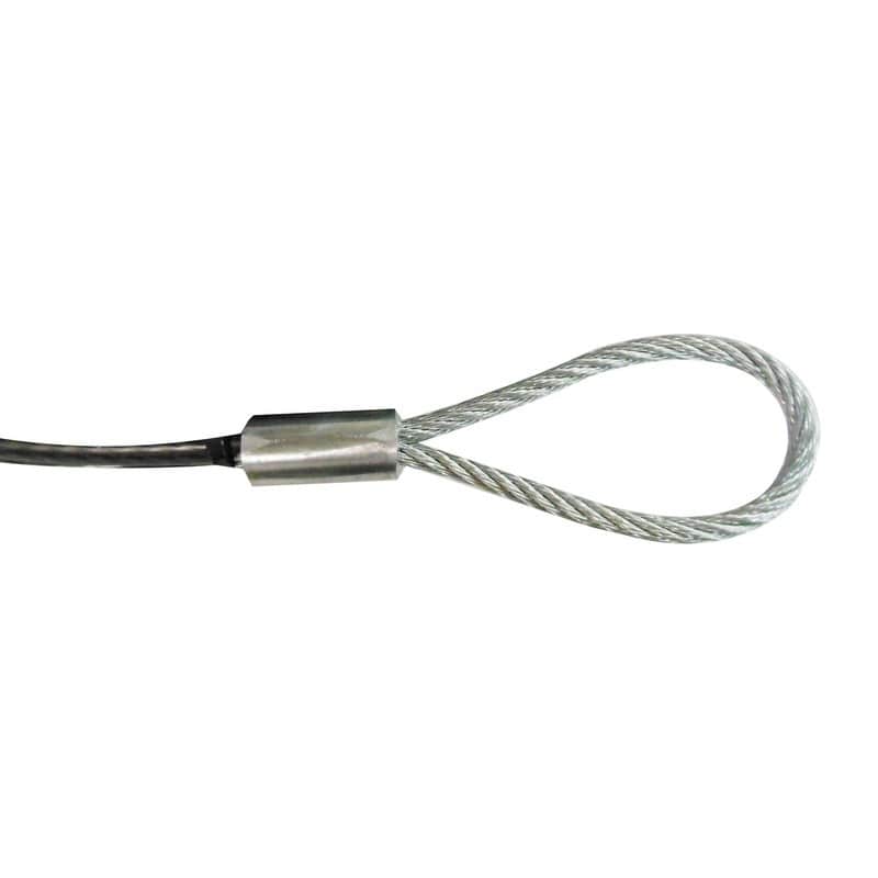 三共コーポレーション 4352214 ワイヤーロープ 両端アイ加工径 3.2mm×3m #360632 1個(ご注文単位1個)【直送品】