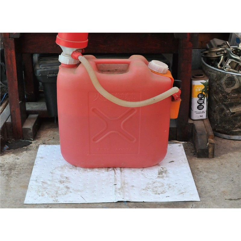 三共コーポレーション 4348870 ピグ スタットマット帯電防止白マット #059102 1個（ご注文単位1個）【直送品】