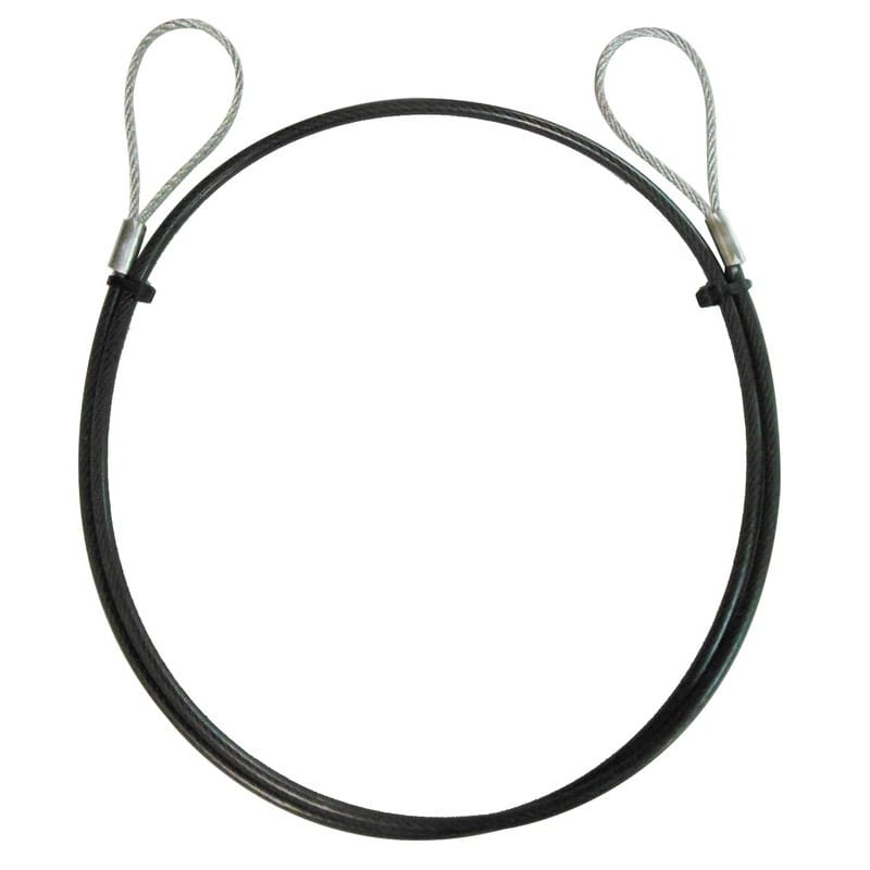 三共コーポレーション 4352209 ワイヤーロープ 両端アイ加工径 2.4mm×1m #360627 1個(ご注文単位1個)【直送品】