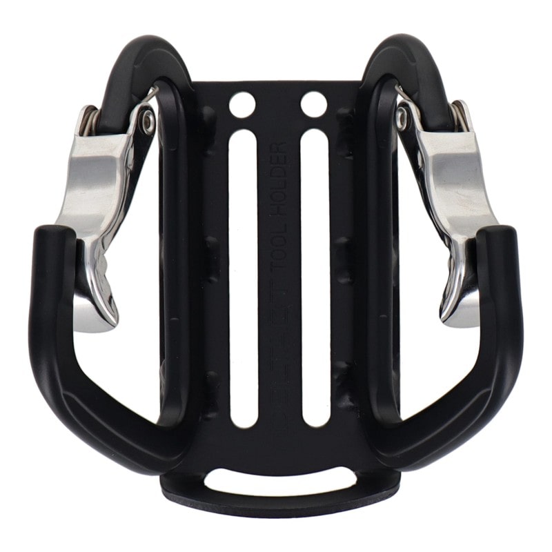 三共コーポレーション 4353361 アルミツールフック湾曲ゲート×爪付きダブルMBK DT-ABSW-B 1個(ご注文単位1個)【直送品】