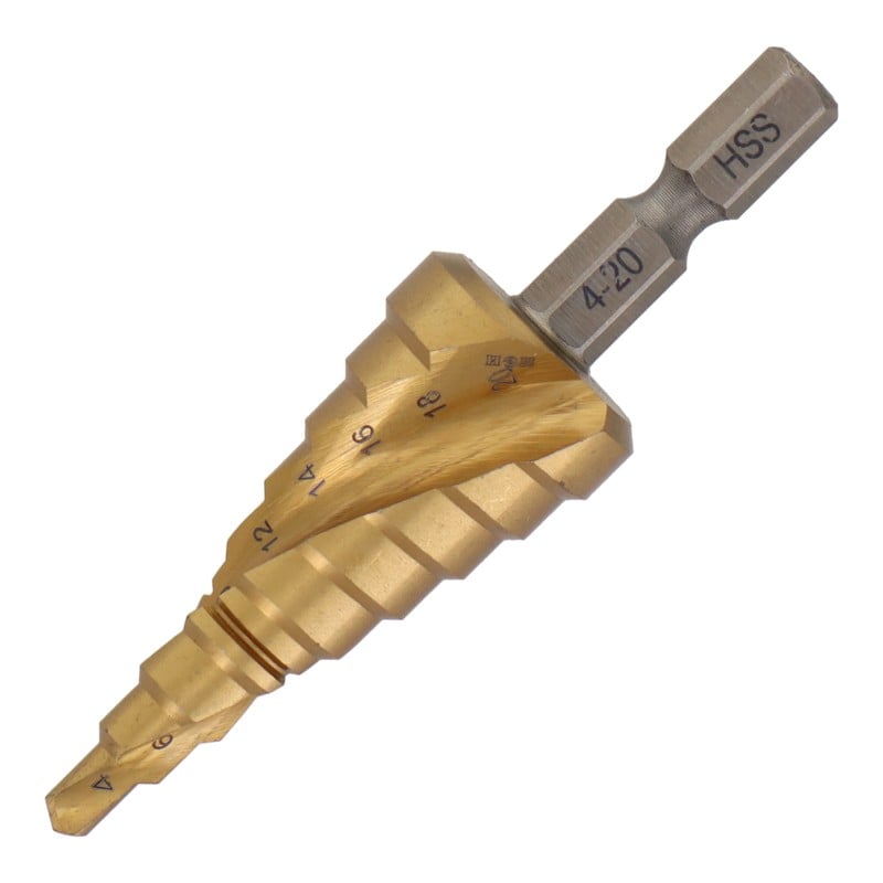 三共コーポレーション 434226 ステップドリルハイス 鋼材9段 4-20mm #315333 1個（ご注文単位1個）【直送品】