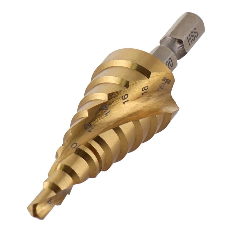 三共コーポレーション 434226 ステップドリルハイス 鋼材9段 4-20mm #315333 1個(ご注文単位1個)【直送品】