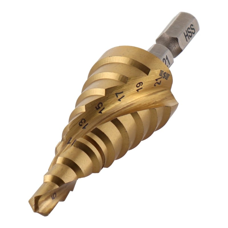 三共コーポレーション 434228 ステップドリルハイス 鋼材9段 5-21mm #315329 1個(ご注文単位1個)【直送品】