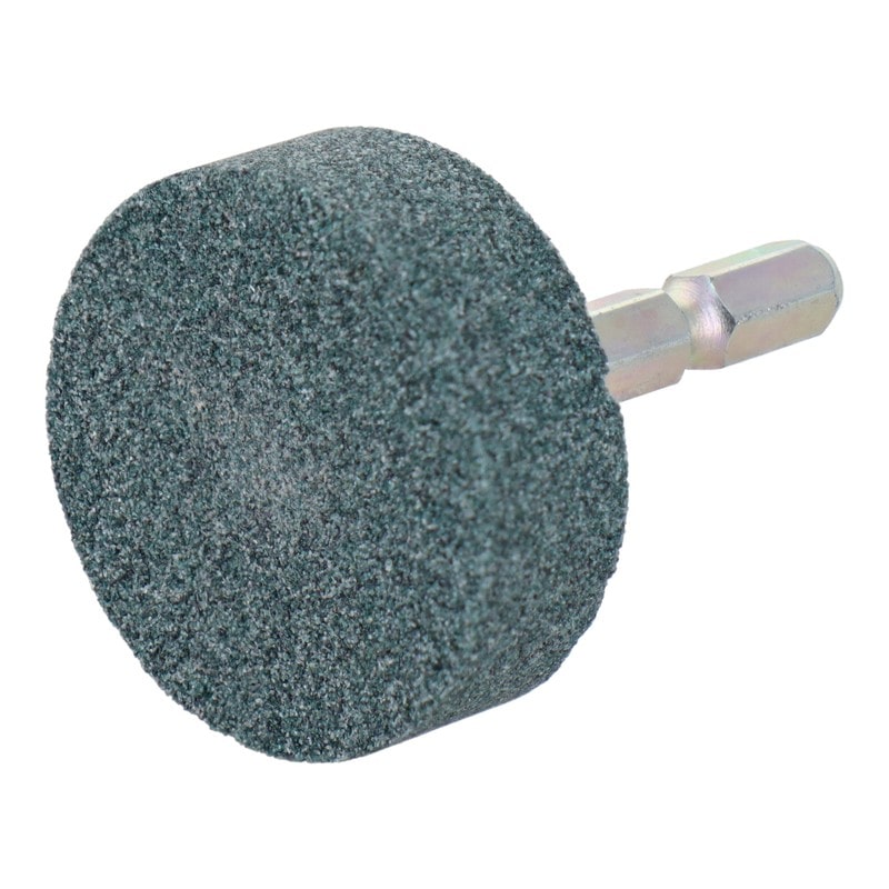 三共コーポレーション 4071309 GC6-22 六角軸軸付砥石 円筒型 #80 #010462 1個（ご注文単位1個）【直送品】