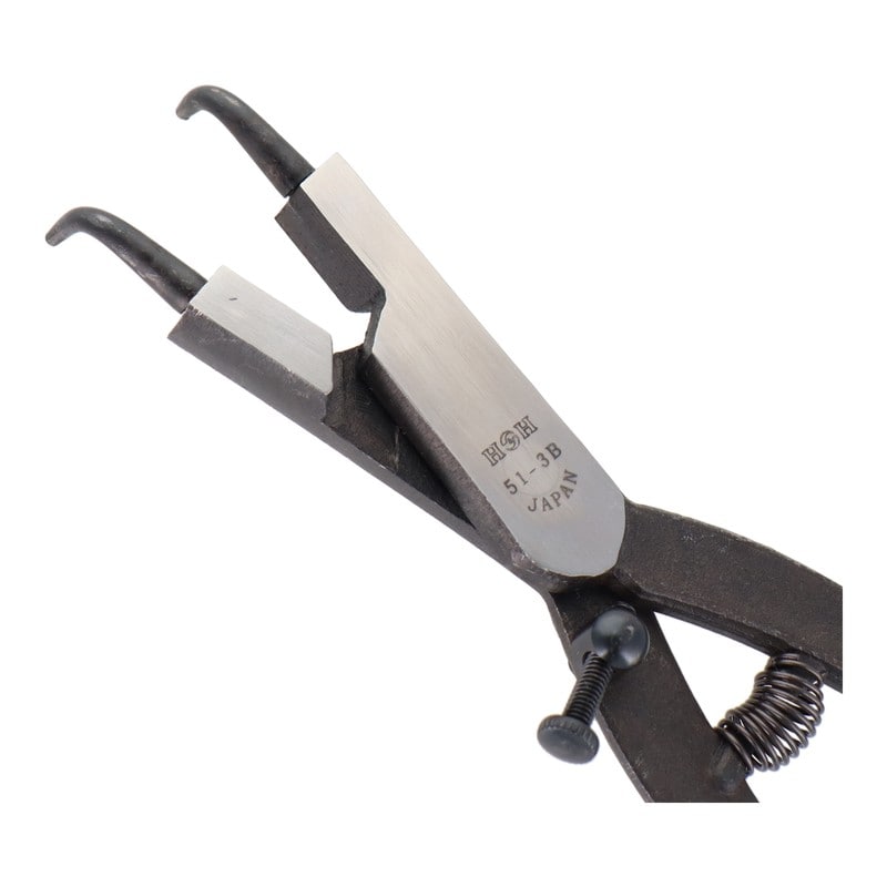 三共コーポレーション 4343413 スナップリングプライヤー 軸用曲爪 205mm #432323 1個(ご注文単位1個)【直送品】