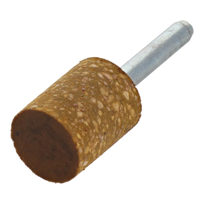 三共コーポレーション 4348656 RBK-18軸付ゴム砥石砥粒入り円筒型#220 1個（ご注文単位1個）【直送品】