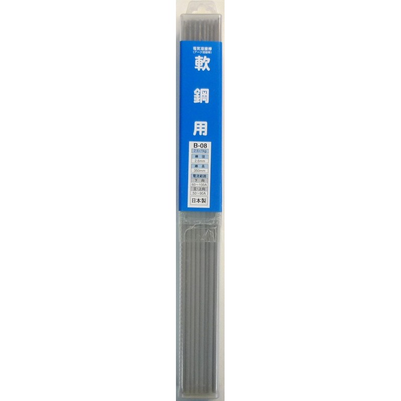 三共コーポレーション 428132 溶接棒一般軟鋼用φ2.6mm×1kg350mm #242318 1個（ご注文単位1個）【直送品】