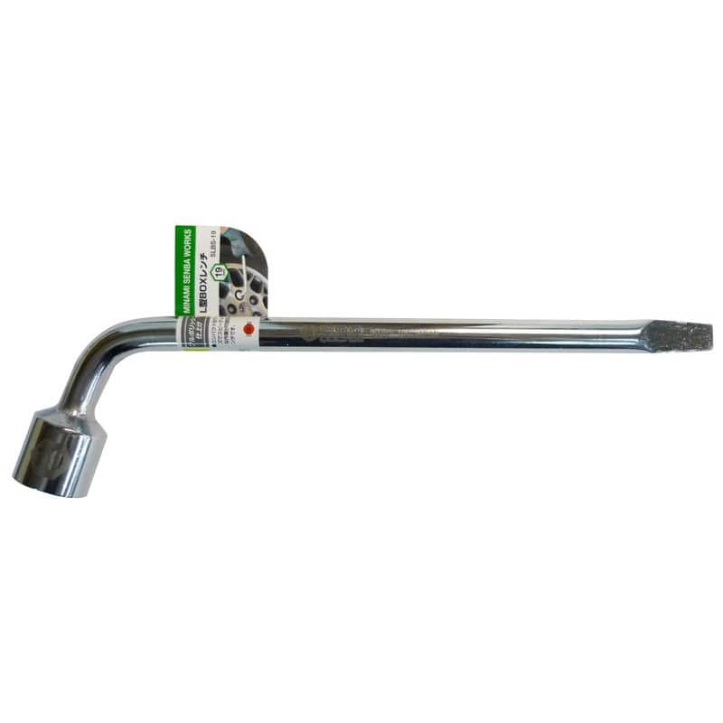 三共コーポレーション 4343544 L型BOXレンチ 19mm #525702 1個（ご注文単位1個）【直送品】
