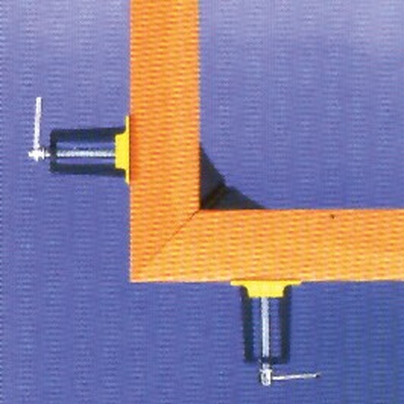 三共コーポレーション 4341103 アルミコーナークランプ 75MM #330256 1個(ご注文単位1個)【直送品】