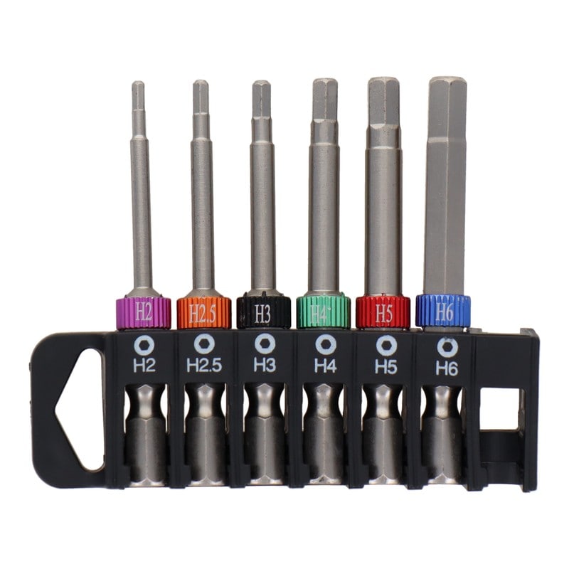 三共コーポレーション 4342396 6pcs.六角ビットセット 65mm #820219 1個（ご注文単位1個）【直送品】