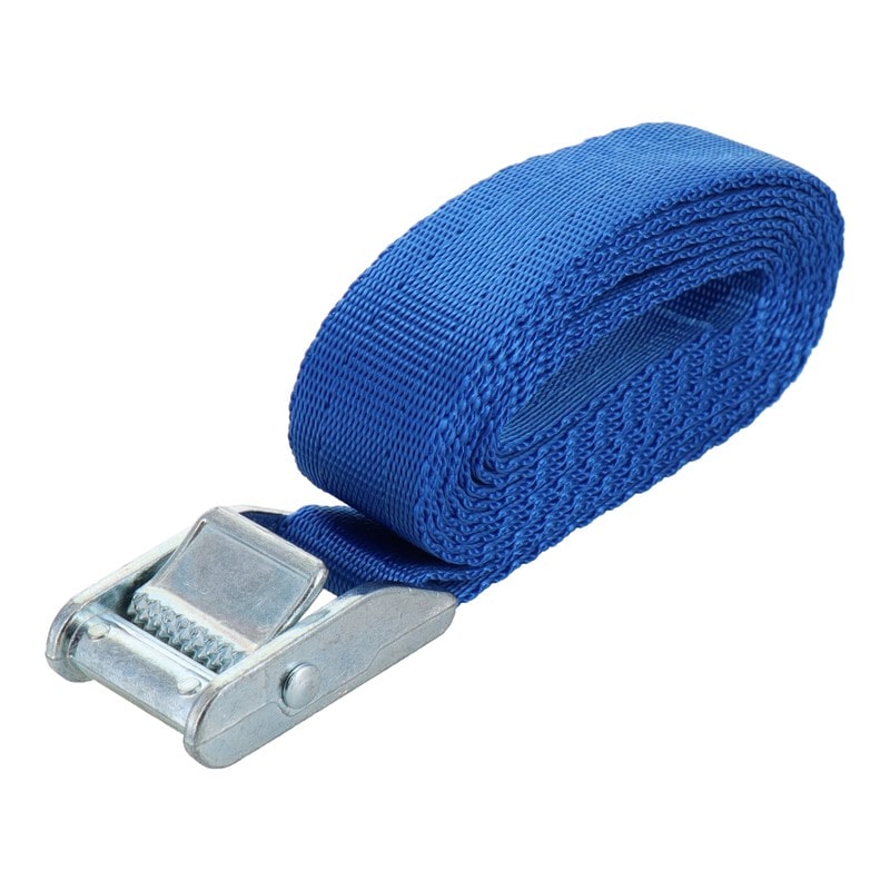 三共コーポレーション 4348353 バックル式荷締カラーベルト ブルー #823521 1個（ご注文単位1個）【直送品】
