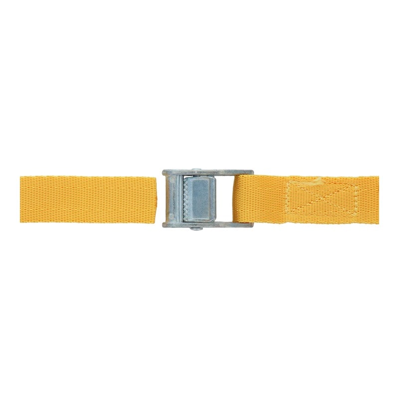 三共コーポレーション 4348354 バックル式荷締カラーベルト イエロー #823522 1個(ご注文単位1個)【直送品】