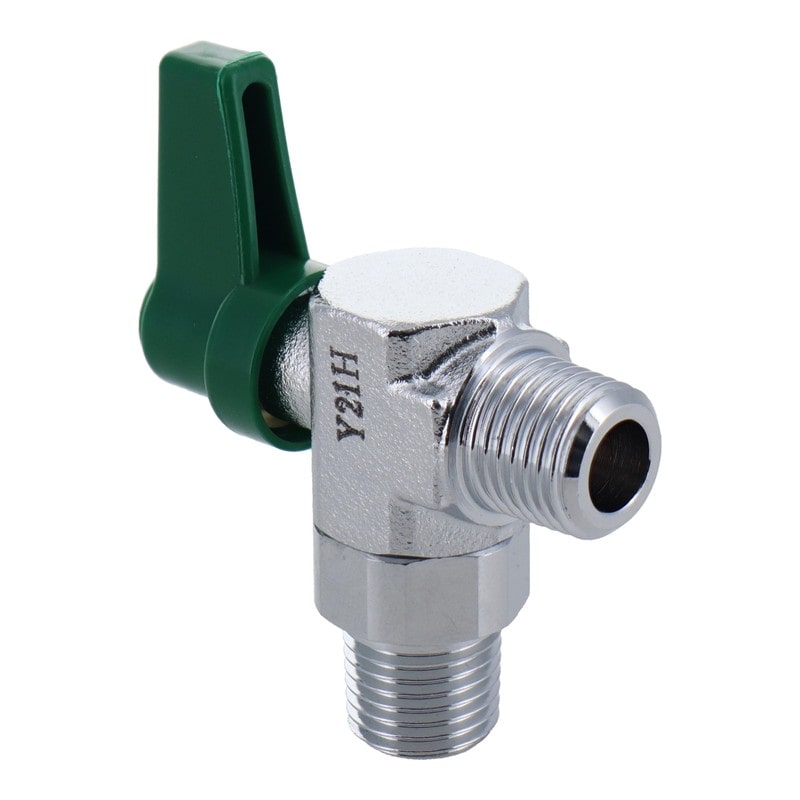 三共コーポレーション 510242 L型ボールコック 両外ネジ R1/4 #181 1個（ご注文単位1個）【直送品】