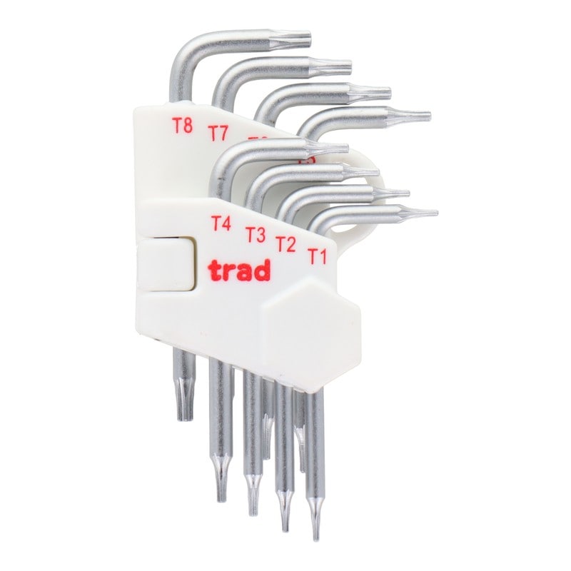 三共コーポレーション 4342116 8pcs.マイクロヘックスローブレンチセット #330121 1個（ご注文単位1個）【直送品】