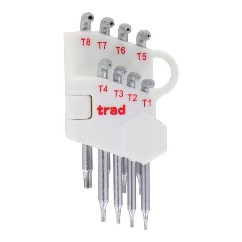 三共コーポレーション 4342116 8pcs.マイクロヘックスローブレンチセット #330121 1個(ご注文単位1個)【直送品】