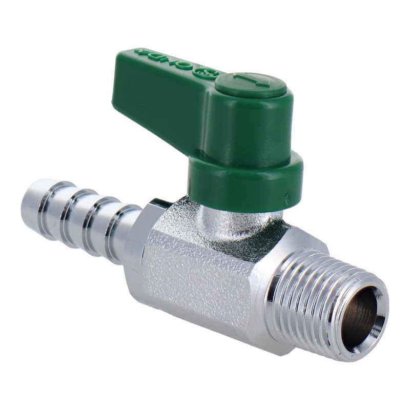 三共コーポレーション 4342776 ボールコック 外ネジ×ホース口 R1/4 #133125 1個(ご注文単位1個)【直送品】