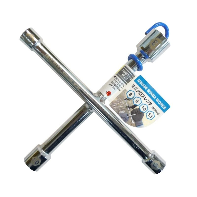 三共コーポレーション 4343566 ミニクロスレンチ 8×9×10×13mm #525752 1個（ご注文単位1個）【直送品】