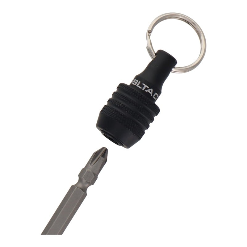 三共コーポレーション 4352045 軽量ビットホルダー3個組 MBK・レッド・ガンメタ #330321 1個(ご注文単位1個)【直送品】