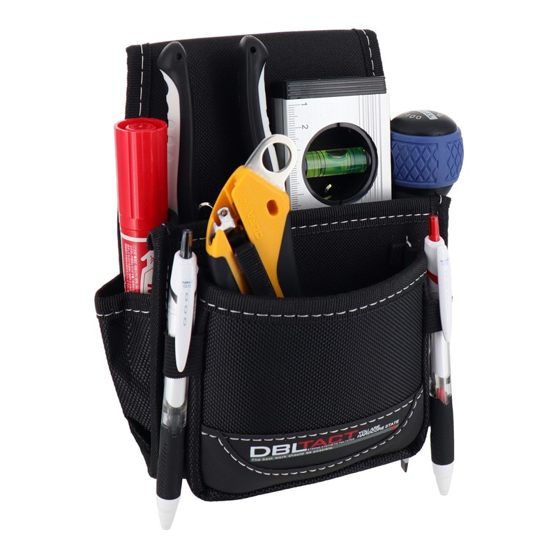 三共コーポレーション 4342254 腰袋 2段120mm/100mm #581936 1個(ご注文単位1個)【直送品】