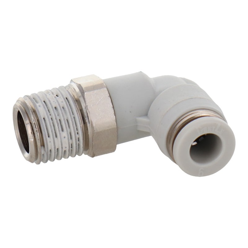 三共コーポレーション 4342727 エルボユニオン R1/4 外径6mmチューブ用 #133538 1個(ご注文単位1個)【直送品】