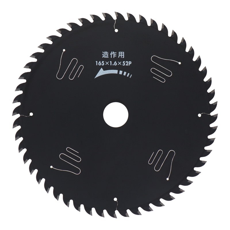 三共コーポレーション 4343342 造作用チップソーBKレーザー165×1.6×52P #004549 1個（ご注文単位1個）【直送品】