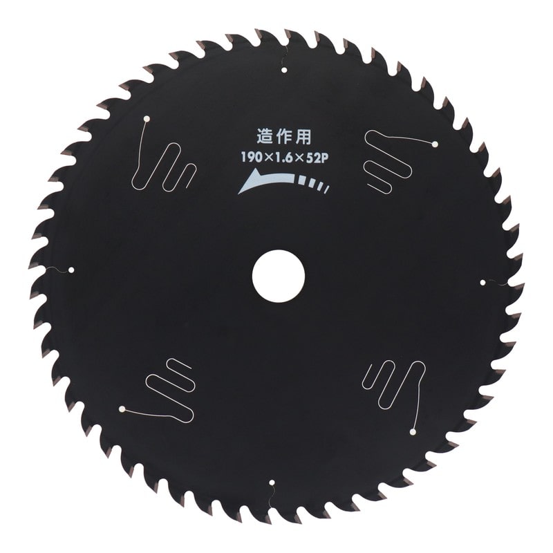 三共コーポレーション 4343343 造作用チップソーBKレーザー190×1.6×52P #004550 1個（ご注文単位1個）【直送品】