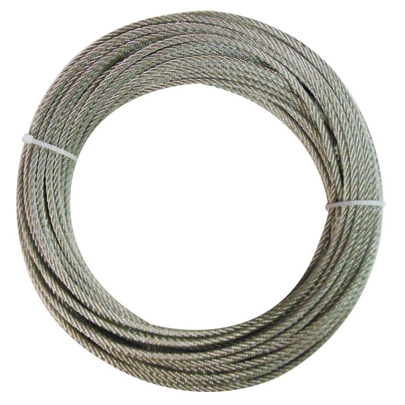 三共コーポレーション 4352726 ステンレスカットワイヤーロープ3.0mm×20m TSC-3020 1個（ご注文単位1個）【直送品】