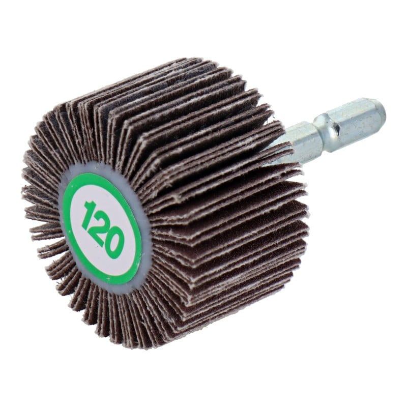 三共コーポレーション 4343059 六角軸フラップホイール #120 40mm #010273 1個（ご注文単位1個）【直送品】