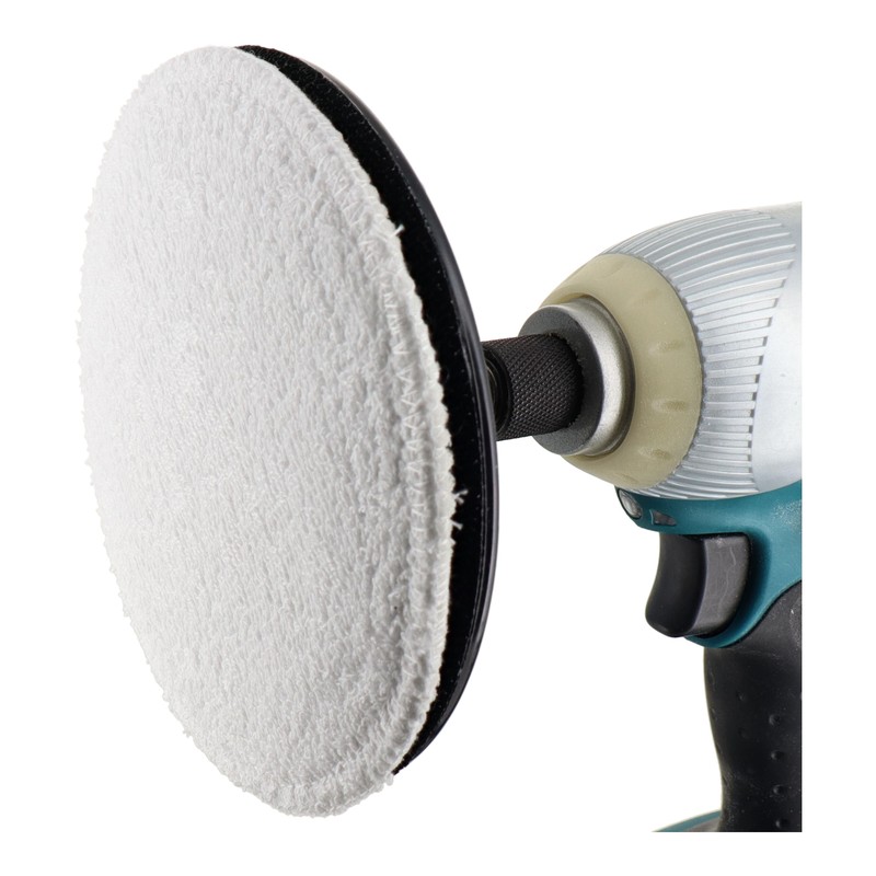 三共コーポレーション 4342100 六角軸マジック付ポリッシャー4点セットφ125mm #329321 1個（ご注文単位1個）【直送品】