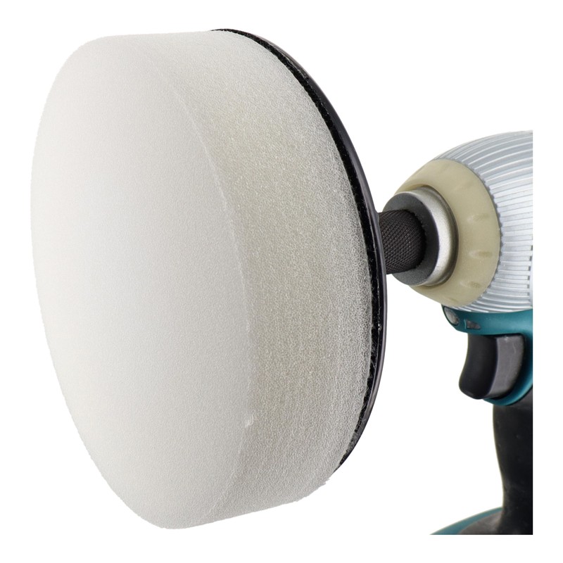 三共コーポレーション 4342100 六角軸マジック付ポリッシャー4点セットφ125mm #329321 1個（ご注文単位1個）【直送品】