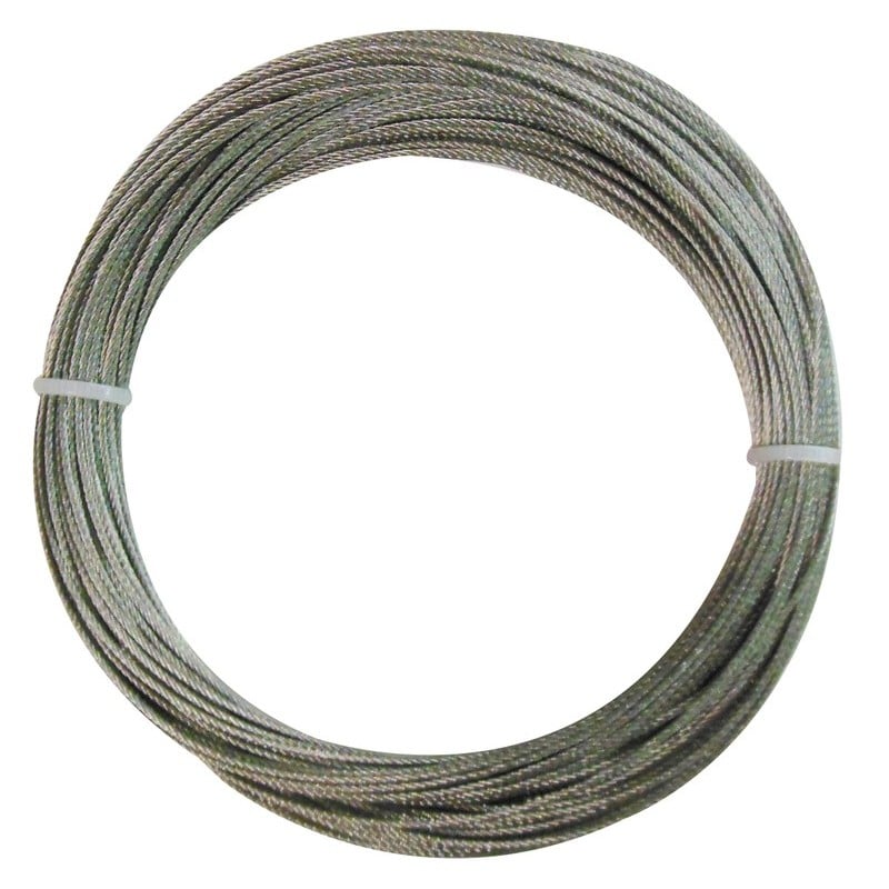 三共コーポレーション 4352712 ステンレスカットワイヤーロープ径1.0mm×30m TSC-1030 1個（ご注文単位1個）【直送品】