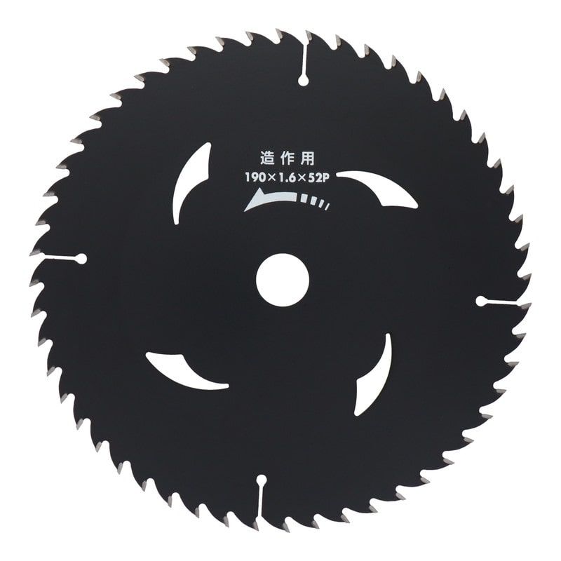 三共コーポレーション 4341003 造作用チップソーBLACK190×1.6×52P #004564 1個（ご注文単位1個）【直送品】