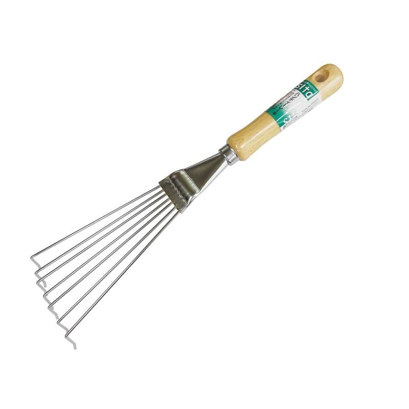 三共コーポレーション 4344412 クローム木柄ハンディーレーキ #030009 1個（ご注文単位1個）【直送品】