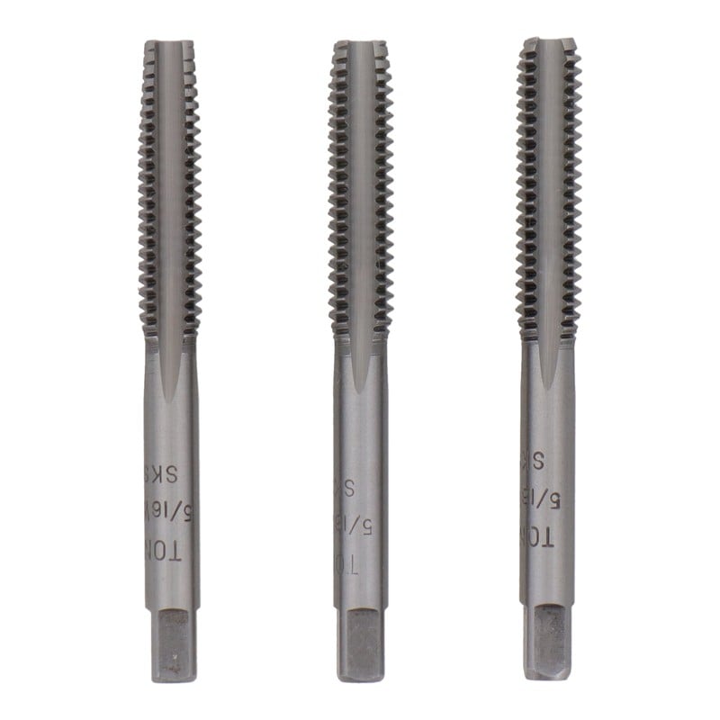 三共コーポレーション 4343842 ハンドタップセット ねじ径 5/16×W18 #110142 1個（ご注文単位1個）【直送品】