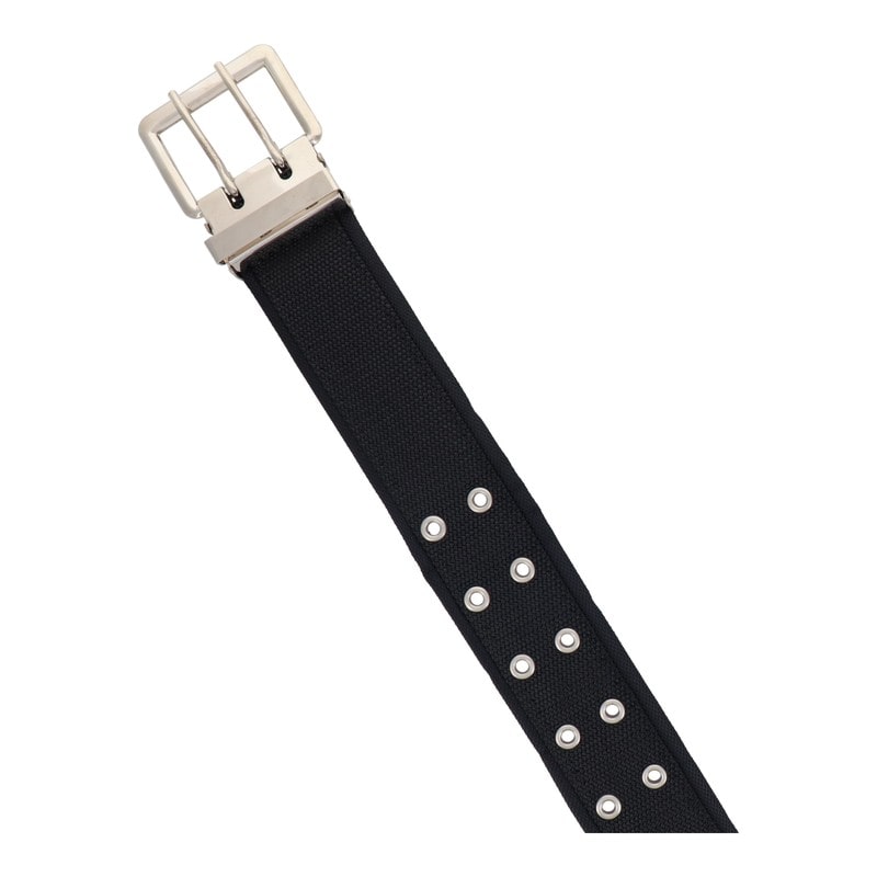 三共コーポレーション 434480 ダブルピンバックルベルト ブラック #581874 1個（ご注文単位1個）【直送品】