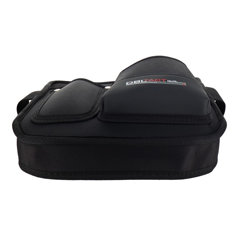 三共コーポレーション 4341070 釘袋 2段240mm/180mm ブラック #581821 1個(ご注文単位1個)【直送品】