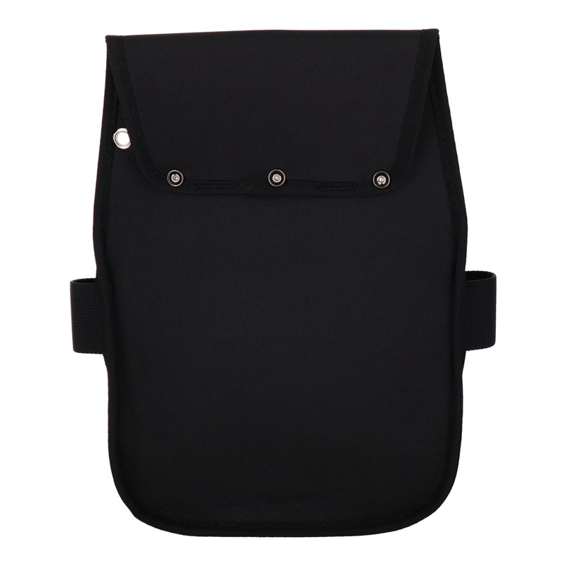 三共コーポレーション 4341070 釘袋 2段240mm/180mm ブラック #581821 1個(ご注文単位1個)【直送品】