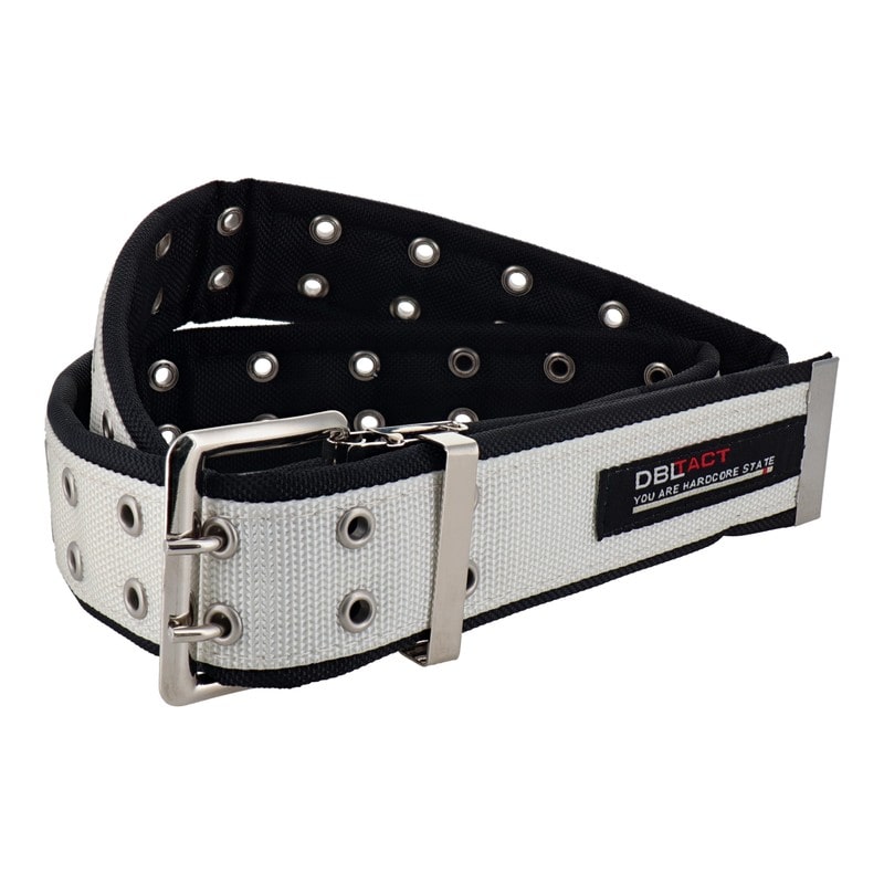 三共コーポレーション 4342230 ダブルピンバックルベルト ホワイト #581877 1個（ご注文単位1個）【直送品】